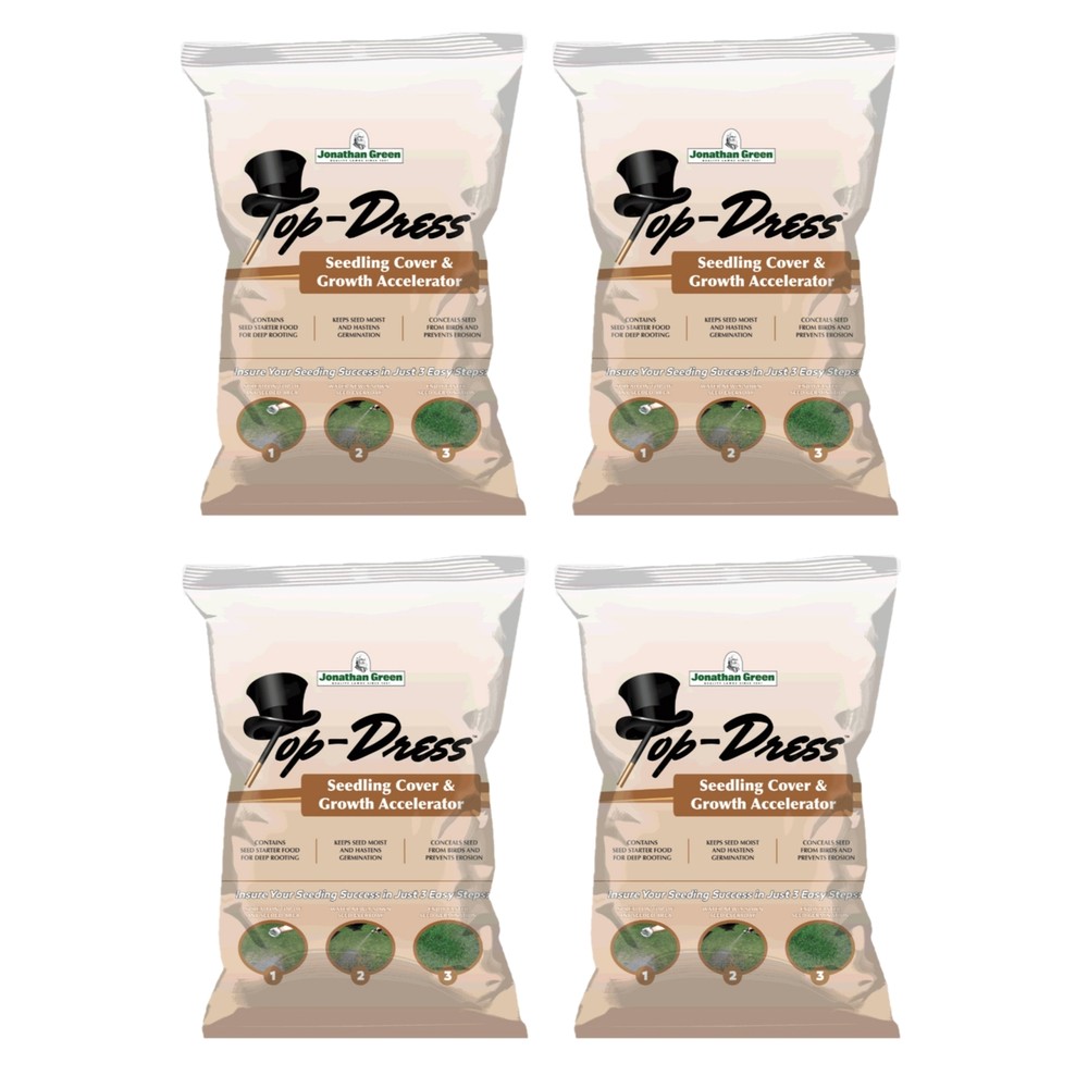Top Dress Seedling Cover and Growth Accelerator, 45 Lb Bags, 4 Pack