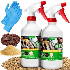 Landscape Rock Glue 32oz Concentrate Mulch & Pea Gravel Binding 32 oz, Clear