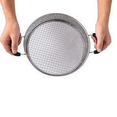 Multi-Purpose Soil Sifter with Handle | Includes 4 Changeable Screens | Ideal