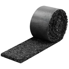 Uimoso Rubber Mulch Roll 4 Pack 120 x 4.5in for Landscaping Recycled Pathway Mat
