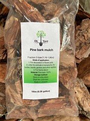 Pine bark mulch for terrarium, decore, etc. 3-5cm 1Litre (0,26 gallon)