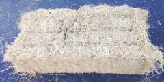 Sandbaggy Rice Straw Bales (Certified Weed Free) – 46″ x 15″ x 22″