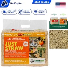 1 Cubic Foot EZ-Straw Straw – Eco-Friendly Bedding and Craft Material