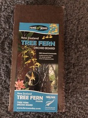 Fern Wood New Zealand Tree Fern Background Panel 18x6x0.6””. Twin Pack