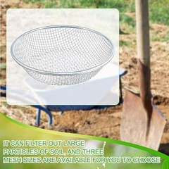3 Pcs Soil Sifter Fits 5-Gallon Buckets for Gardening Sand Rock Compost