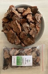 Pine bark mulch, Mulch for terrarium, Pine bark for decore 1Litre (0,26 gallon)