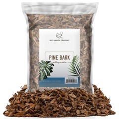 100% Natural Pine Bark Mulch Nuggets (8 Quarts), Small Chips 8 Quarts