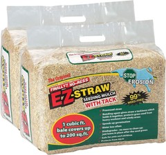 EZ-Straw Seeding Straw Mulch with Tack, 11 lb (Pack of 2)