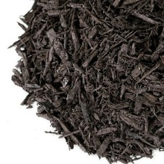 Expert Gardener Black Mulch Shavings 2 cu ft Bag Outdoor Flower Bed Playground