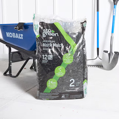 Sta-Green Premium 2-cu ft Black Mulch