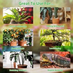 Riare 4 Pack Coco Chips Substrate for Plants- 8 x 4 x 1.8 inches, 4