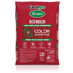 Lot of 6 Bags of Earthgro Wood Shredded Bagged Mulch 1.5 cu. ft. per bag