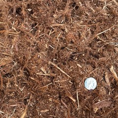 Fresh Natural Redwood Mulch 34QT Gorilla Hair Garden Bark USA Wood Chips