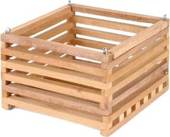 Sun Bulb 52720 Better GRO Square Cedar Basket 8