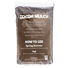 Garden Elements 100% Natural Cocoa Mulch, 2CF