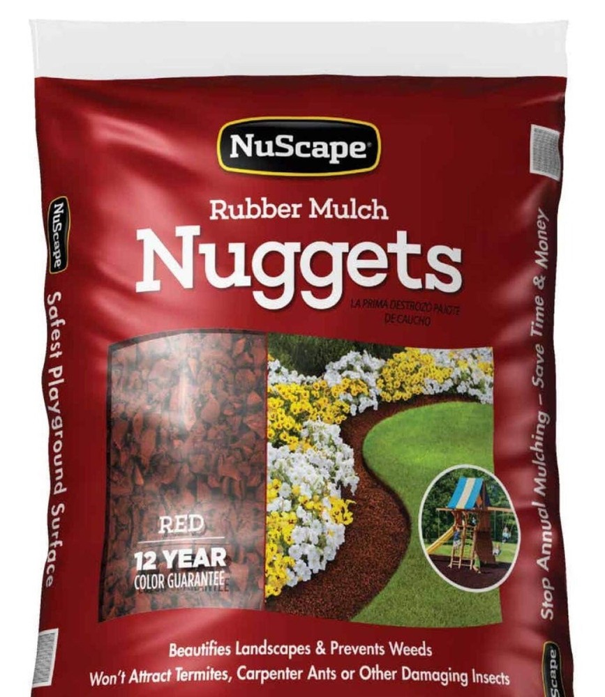 Playground Drainage Medium Rubber Mulch, 1 Quart Please Select The Color