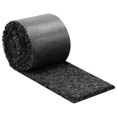 Uimoso Recycled Rubber Mulch Roll 140 x 5.5 in Garden Border and Pathway Mat