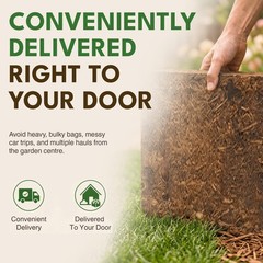 PlantBest Coco Mulch Compressed Block 9.1 lb – Expands to 64 Quarts and Up to…