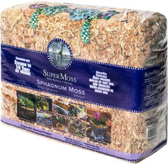 (22330) Orchid Sphagnum Moss Dried – 2.1Lbs Small Bale – Natural