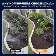 Jdiction Mulch Binder 2 Gallon – Binder For Bark Driveway Pea –