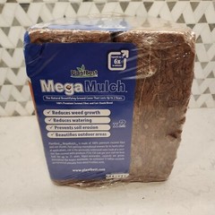 Planters’ Pride PlantBest Mega Mulch Brown Cocoa Shell Decorative Soil Cover 2.5