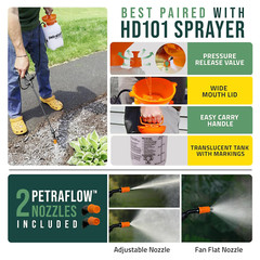 Lockdown Sticky Mulch Glue for Landscaping (64 Ounce) – Lasts Up to 2 Years, Non