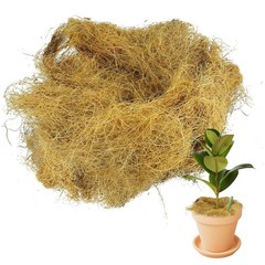 Coconut Husk Fiber Mulch for Orchids – 0.66 lbs Natural Plant Care