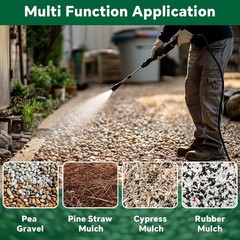 Rock Glue 4L/1.05Gal Mulch Glue,Fast Dry Transparent Waterproof Pea Gravel Stabi