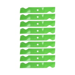 8TEN LawnRAZOR Mower Blade for AYP 187254 Notched High-Lift 9-Pack | Fits AYP…