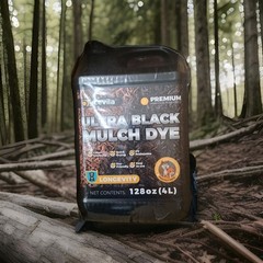 Ultra BLACK Mulch Dye