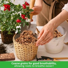 Riare 4 Pack Coco Chips Substrate for Plants- 8 x 4 x 1.8 inches, 4