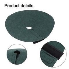Green Tree For Ring Mulch 20PCS Non-Woven Fabric Breathable Barrier Mat