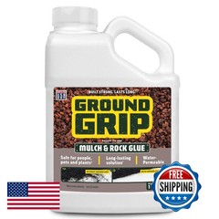 Pennington Ground Grip Mulch & Rock Glue, 1 Gallon for Landscaping
