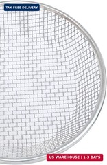 Soil Sifter for Garden Suitable for 5 Gallon Buckets (3 PCS 3/8in,1/4in,1/8in,)