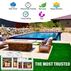 Limino Rock Glue Landscaping – Strong Mulch Glue Pea Gravel Landscape
