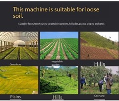 Level Ground Machine Agricultural Mulching Machine Hand-pulled Agricultural