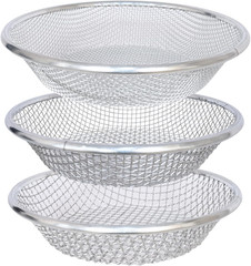 Soil Sifter for Garden Suitable for 5 Gallon Buckets (3 PCS 3/8In,1/4In,1/8In,)