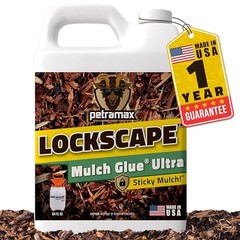 Lockscape for Landscaping Ultra Concentrated () – Lasts Up 64 Ounce Mulch Glue