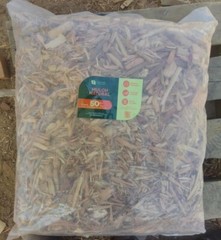 Mulch corteza color café