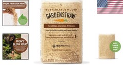 GardenStraw 3 cu ft Eco-Friendly Mulch – Clean, Water-Conserving & Effective