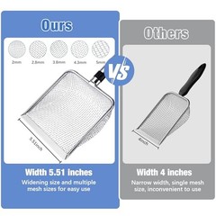 Gardening Soil Sifter () 2/2.8/3.8/5mm 4 Set