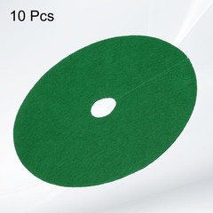 10pcs Tree Mulch Ring 5.9″ Non-Woven Round Tree Protector Weed Barrier, Green