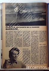 CLIPINGS MJ 190 ALAIN BARRIER OLYMPIA PARIS