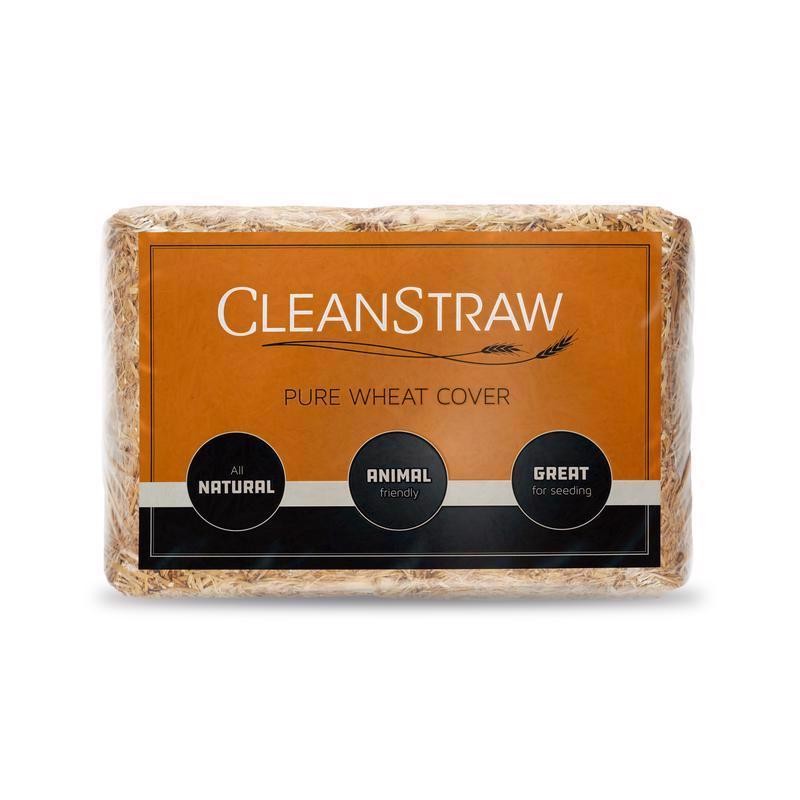 CleanStraw Natural Pure Wheat Cover Mulch 2.3 ft