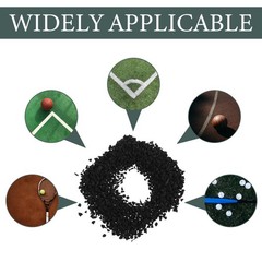 Lawn Filling Rubber Granules Sports Turf Particles Artificial Grass Infill for