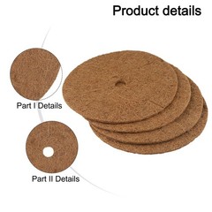Eco Friendly Coconut Shell Mats Promote Healthy Growth for Your Plants