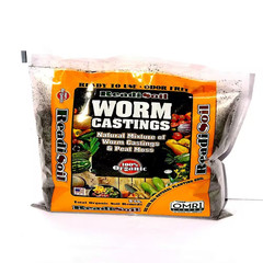 5 Lbs. Organic Worm Castings and Peat Moss – Nutrient Rich, Moisture Retaining S
