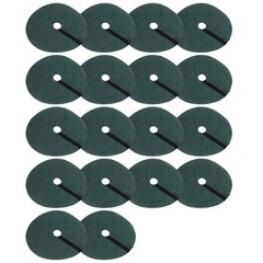 20 Green Grass Control Mulch For Rings for Trees Nonwoven Fabric Protection