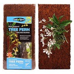 Tree Fern Orchid Mounting Board- Soft, Durable, and Fibrous | Regular 12x6x1