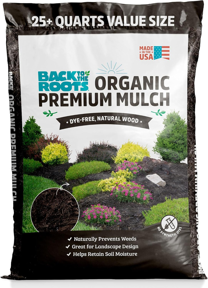 25.7Qt (1 Cubic Ft) Organic Premium Mulch